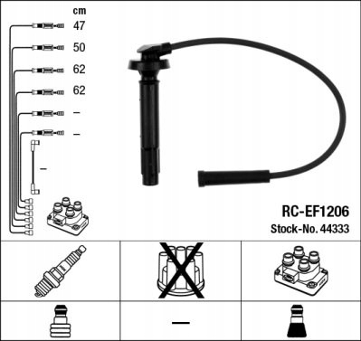 

Ngk 44333 Przewody Zaplonowe 44333