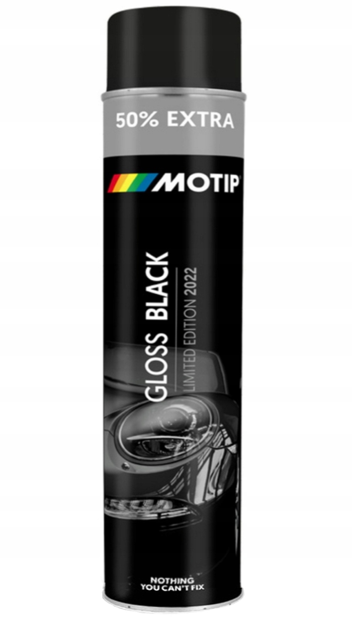 

Motip Lakier Akrylowy Spray Czarny Połysk 600ml