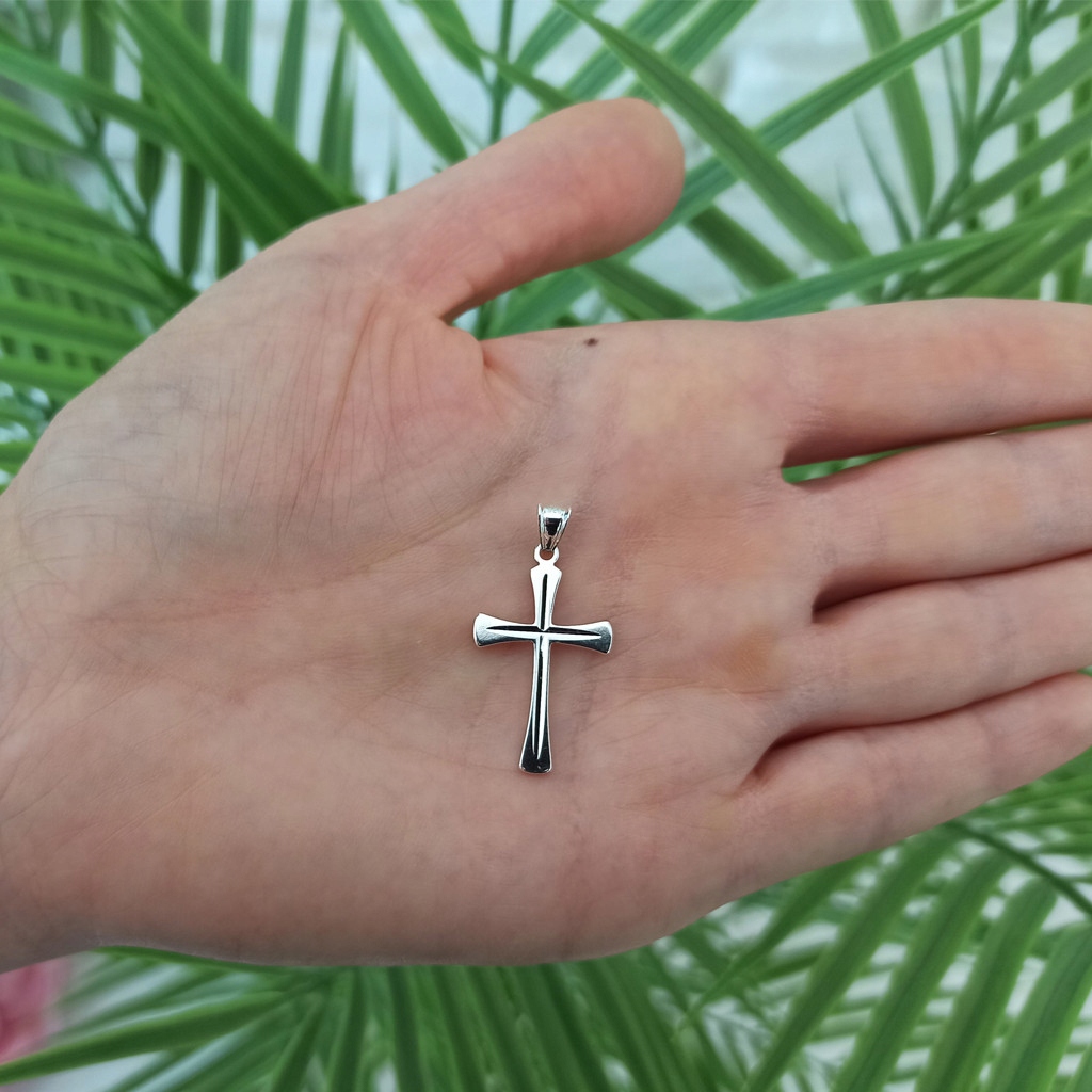 Krzyżyk srebrny bez wizerunku srebro pr.925 Marka Inna marka