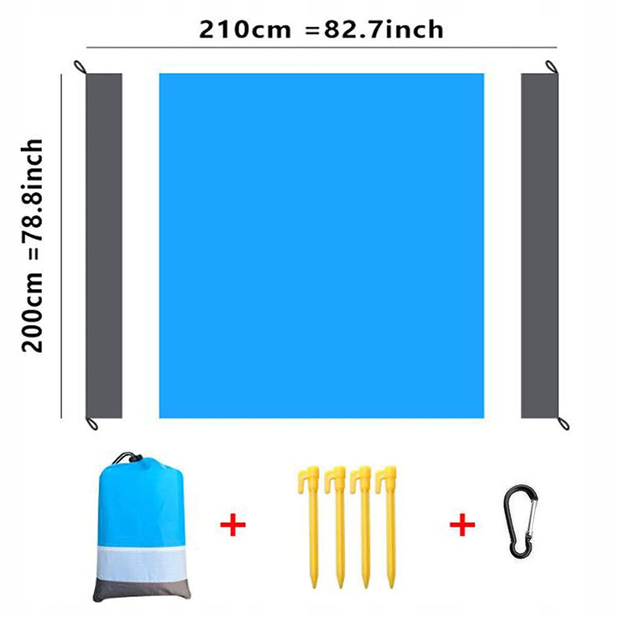 MATA PLAŻOWY, ODPORNY NA PIASEK, DUŻY KOC PIKNIKOWY, DLA 4-7 DOROSŁYCH Kod producenta Koc Piknikowy