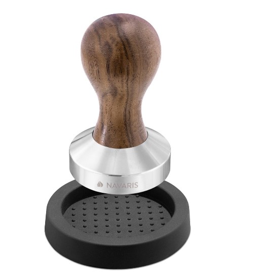 

Tamper Ubijak Do Kawy Stal Drewniany Uchwyt 58mm