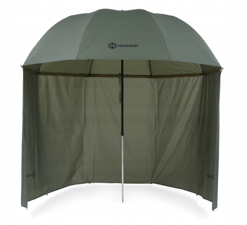 Mivardi Parasol z Osłoną Boczną Umbrella Green Pvc Side Cover