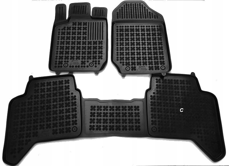 

Dywaniki gumowe Ford Ranger 15-20r. korytka Rezaw