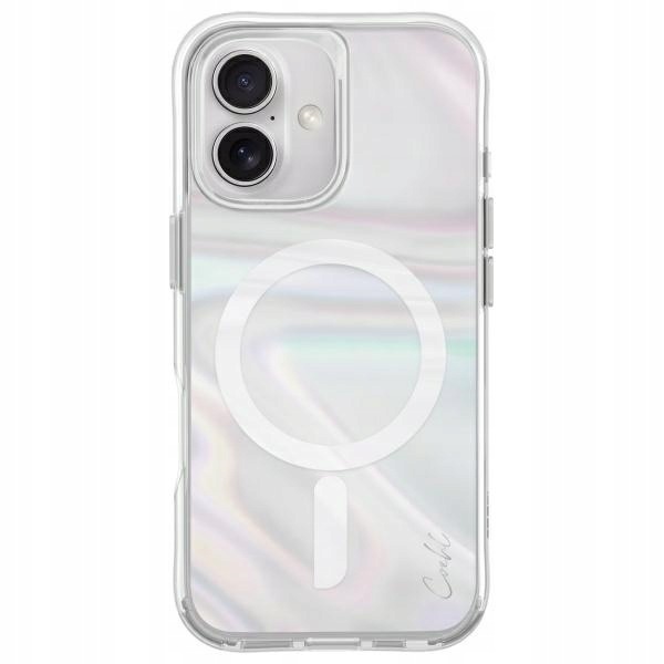 Uniq pouzdro Coehl Savon iPhone 16 6.1" magnetické nabíjení bubble prism magsafe