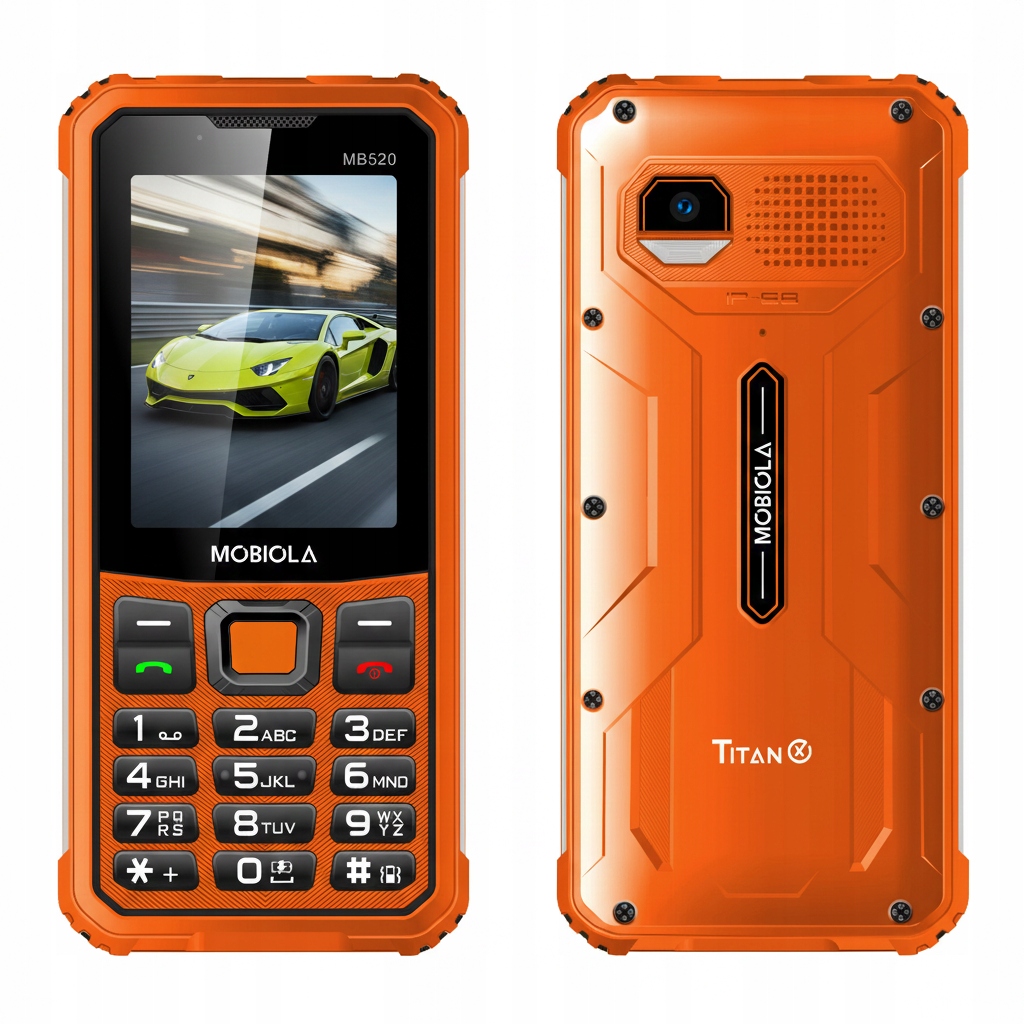 Mobilní telefon Mobiola MB520 48 MB/128 Mb 4G (lte) s funkcí powerbanky