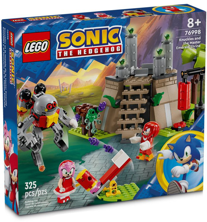Lego 76998 Sonic The Hedgehog Klouby A Chrám Master Emerald