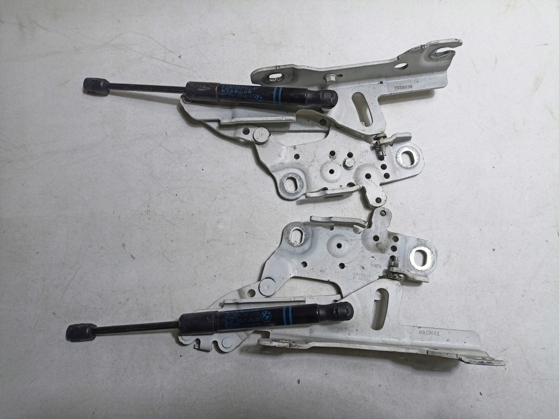 hinge bonnets BMW 3 F30 2014 7336699