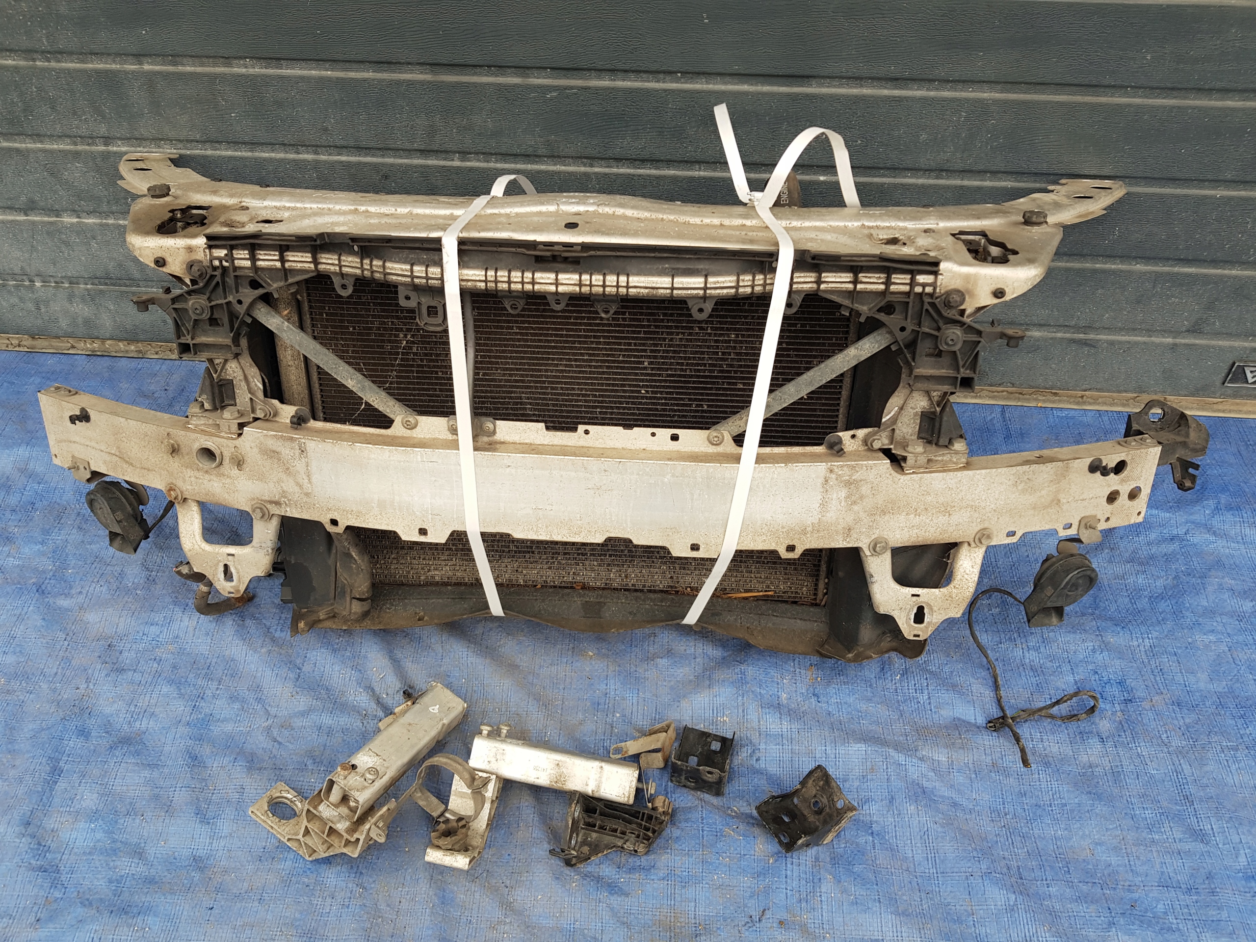 support panel for radiators radiator MERCEDES W205 MANUAL 1.6