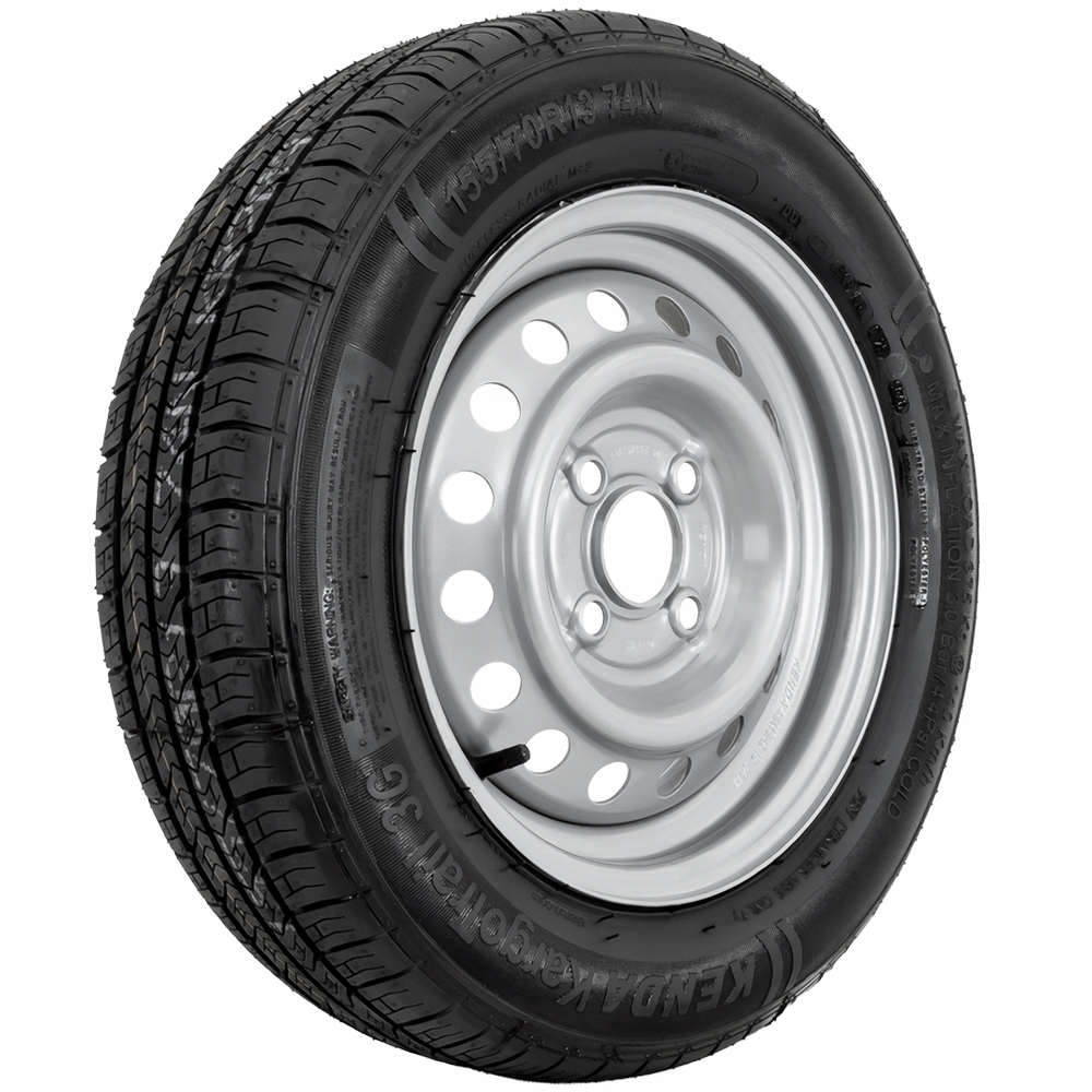 Kolo pro přívěs Pneumatika 155/70 R13 74N Ocelový Ráfek 4JX13 4x100 ET:30 57 mm