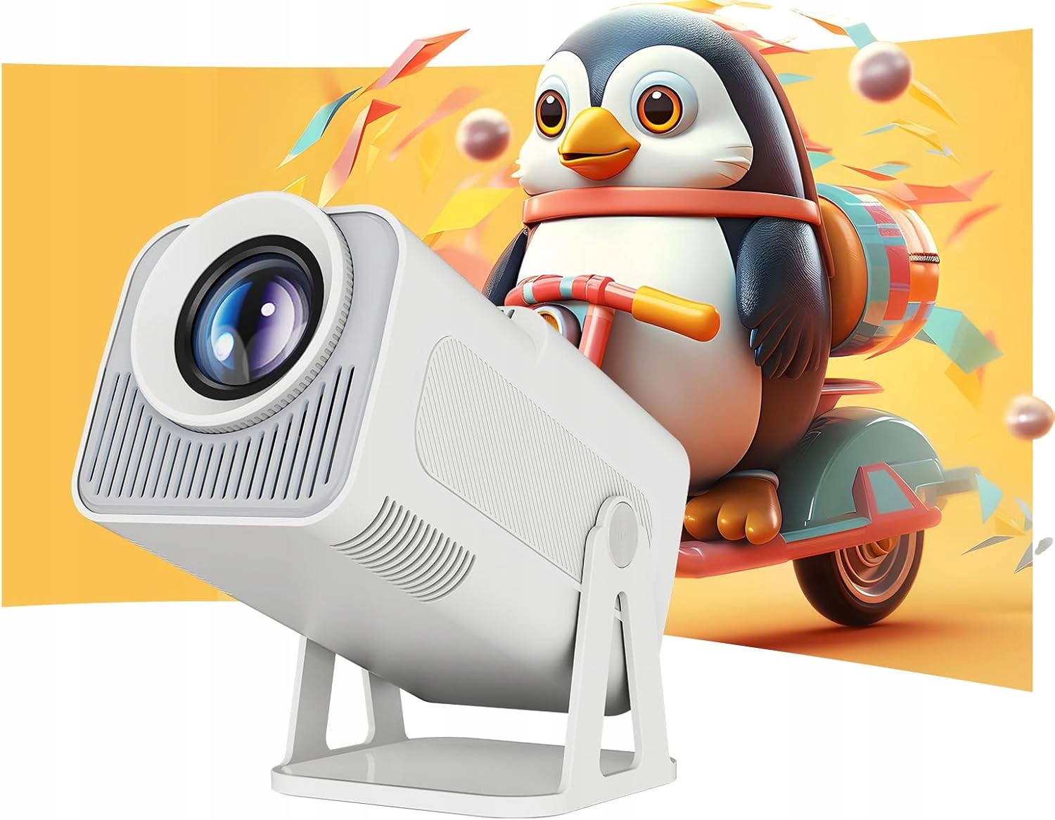 Projektor Smart 1080P 320 Ansi Wi-fi 5G Bluetooth Netflix Domácí Kino