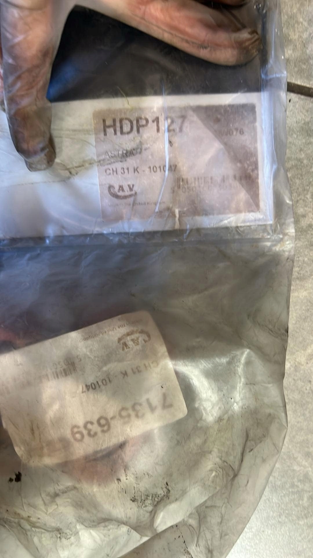 Delphi HDP127 фильтр твердых частиц opel Astra