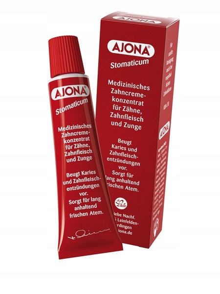 

Ajona lecznicza pasta do zębów i dziąseł 25ml