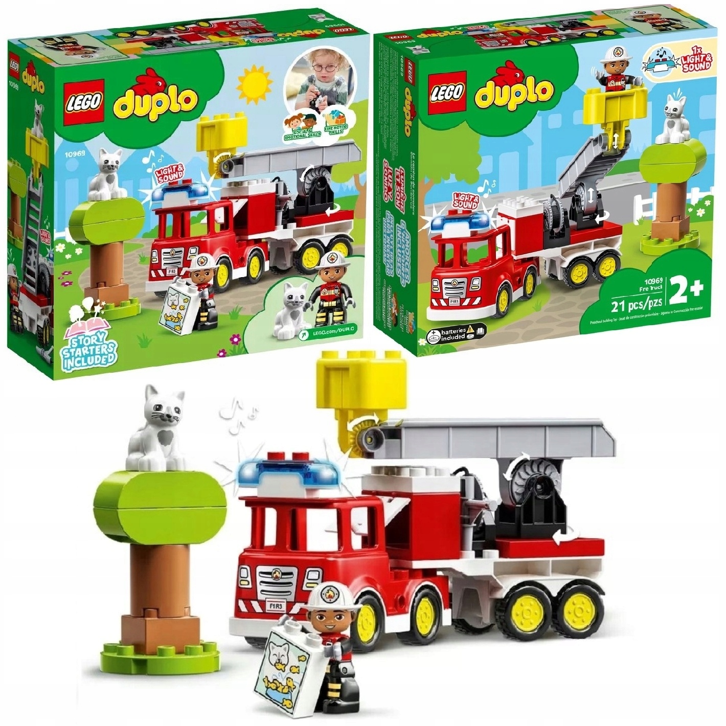 Lego Duplo 10969 Wóz Strażacki Samochód Straż Katalog Lego W Wersji Pdf