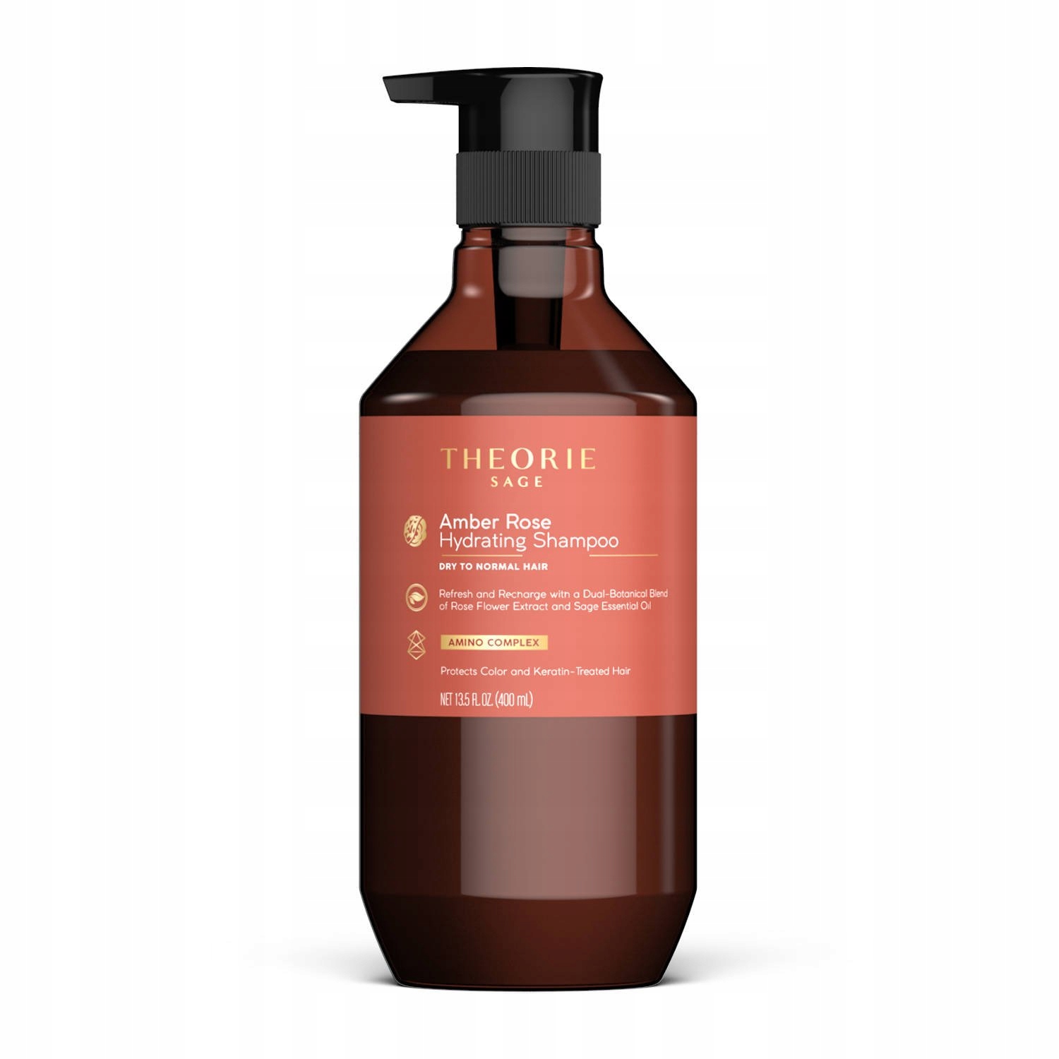 

Szampon Theorie Sage Amber Rose 400ml Suche Włosy