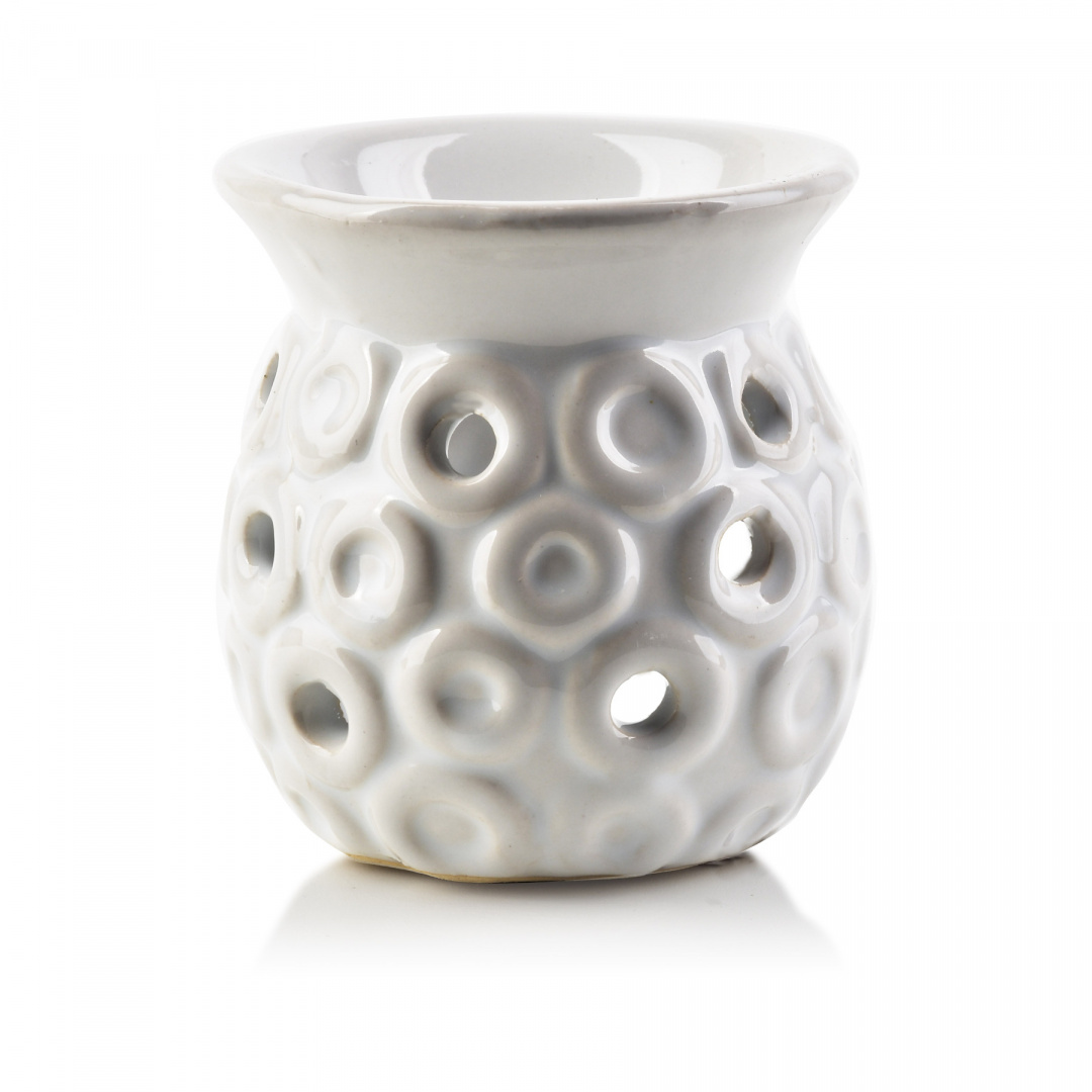 

Kominek na wosk olejek zapachowy ceramiczny blue