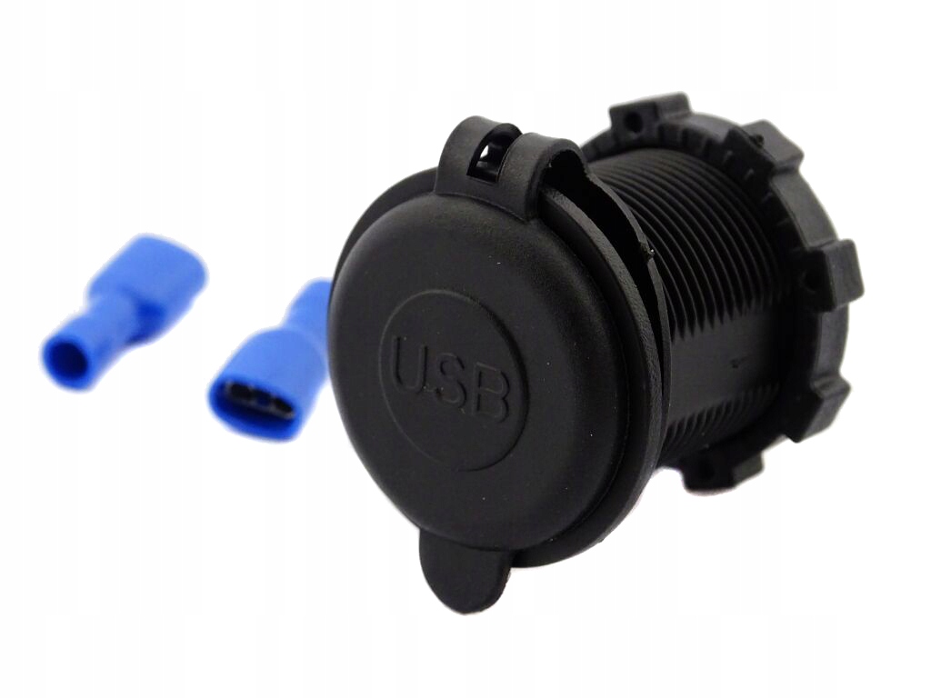 MOTOCYKLOWE GNIAZDO 2X USB PODŚWIETLANE 12V 24V Producent Motolp