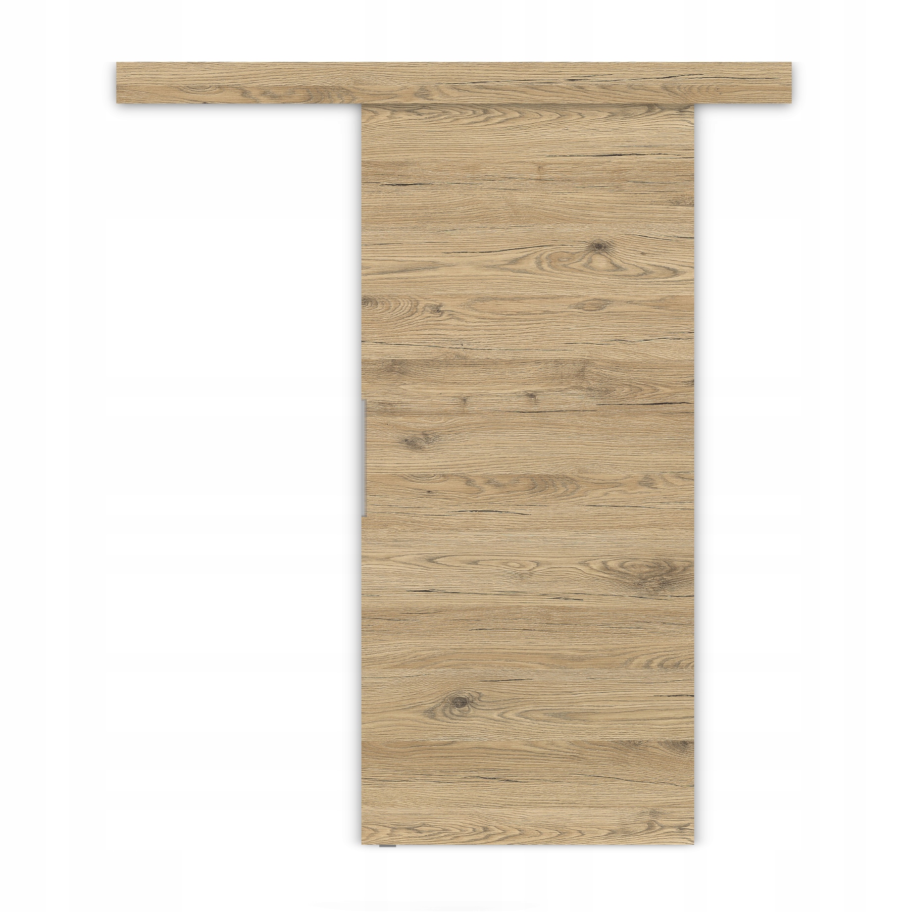 Drzwi przesuwne naścienne ALFA + system przesuwny