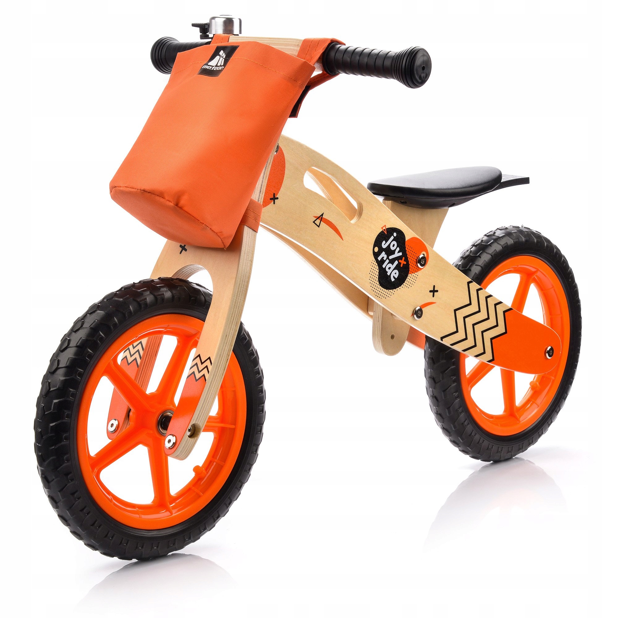 

Rowerek Biegowy Drewniany Meteor Joy Ride dzwonek