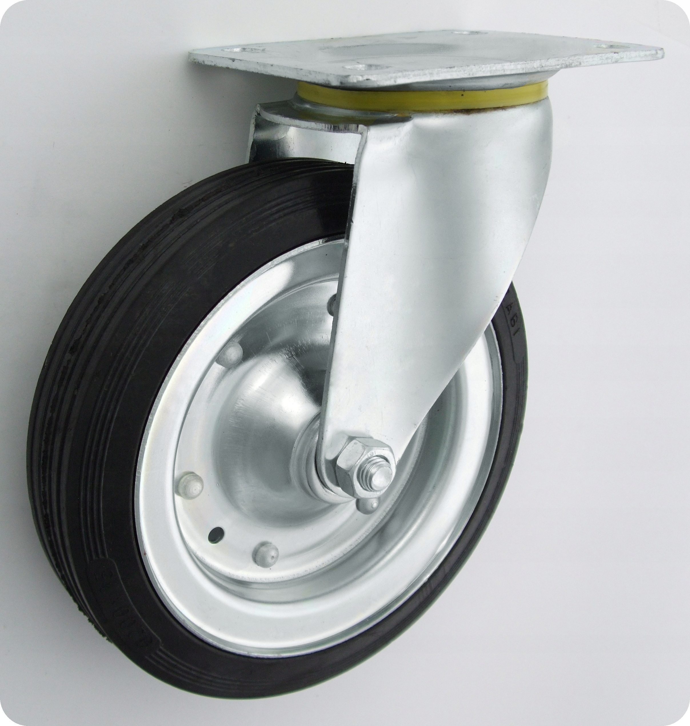 Kovovo-gumové Kolo 200 MM, Otočné Pouzdro 62