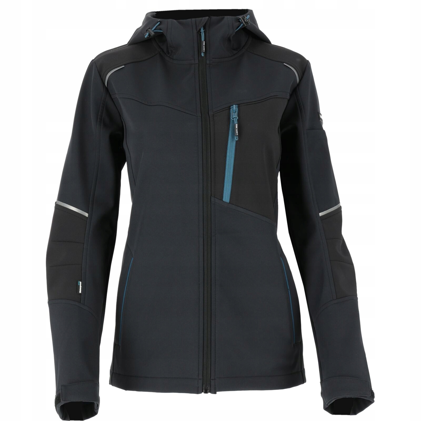 Dámská Softshellová Bunda Černá S Kapucí Lahti Pro L40947 vel. 3XL