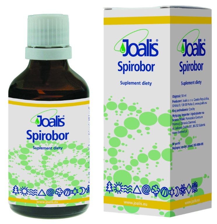 Joalis SPIROBOR Bylinné kvapky na imunitu 50ml