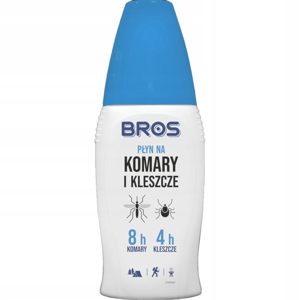 Bros Płyn na Komary Meszki Kleszcze Spray 100ml