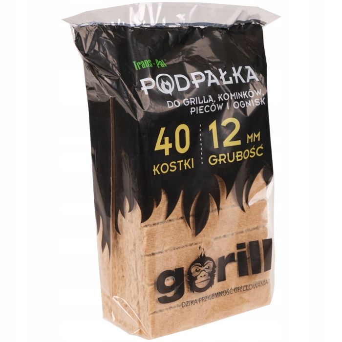 

x40 Kostki Podpałka Rozpałka Grill Kominek Ognisko