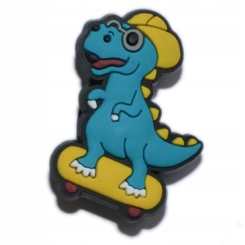 

Dinozaur - Przypinka do butów - Deskorolka - 4421