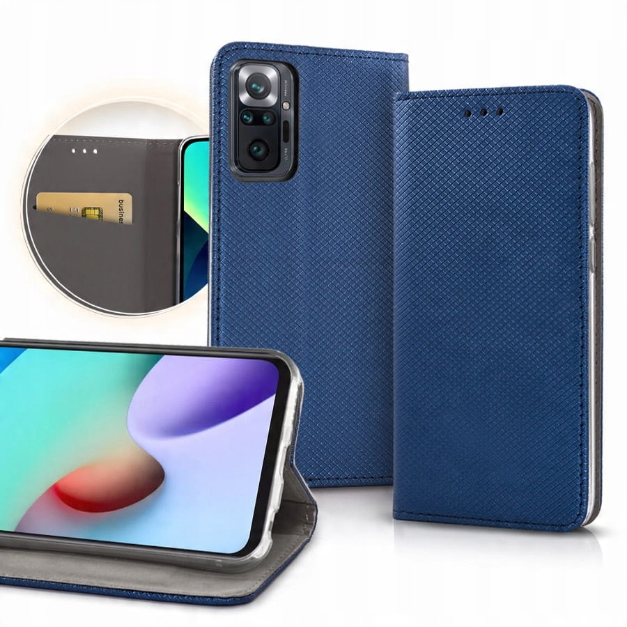 

Etui Smart Magnet do Oppo A57 4G A57s granatowe