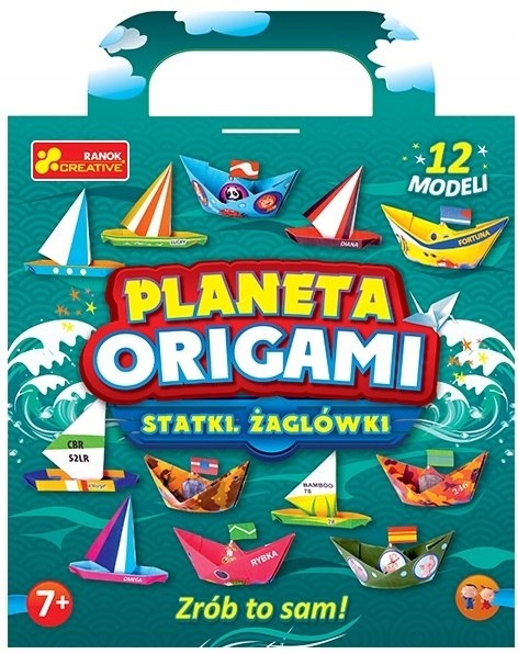 

Planeta origami Statki Żaglówki 12 modeli Zrób to