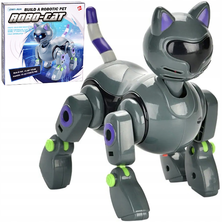 KOT ROBOT INTERAKTYWNY EDUKACYJNY RUCHOMY PREZENT ZABAWKA DLA DZIECI