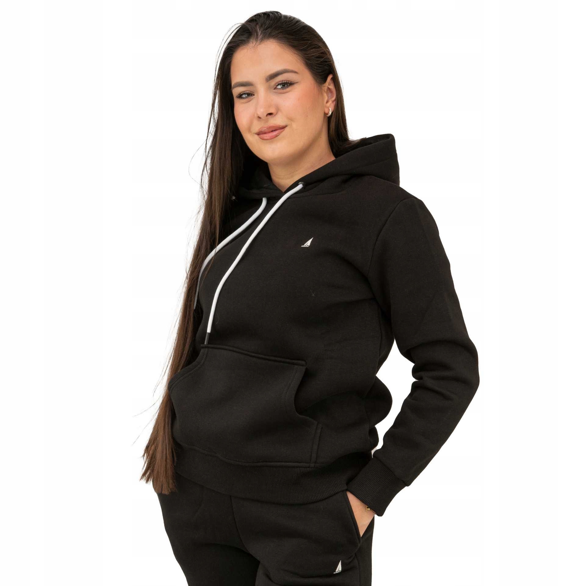 Teplá Mikina Dámská klokanka s kapucí pro chladné dny Captain Mike XXL