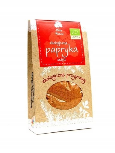 3x Dary Natury Paprika pálivá mletá Bio 90 g