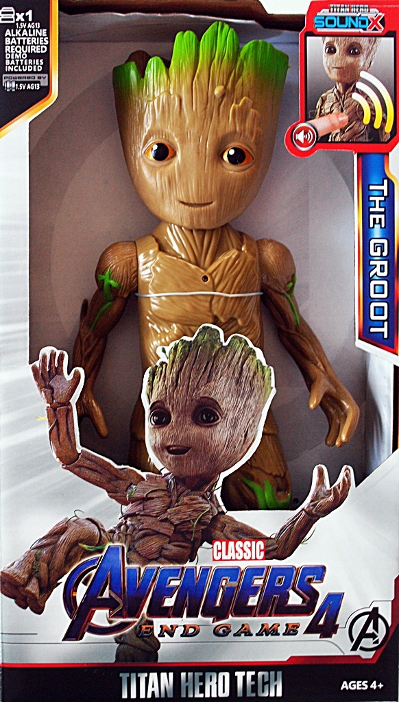 FIGURKA GROOT Z DŹWIĘKAMI INTERAKTYWNA
