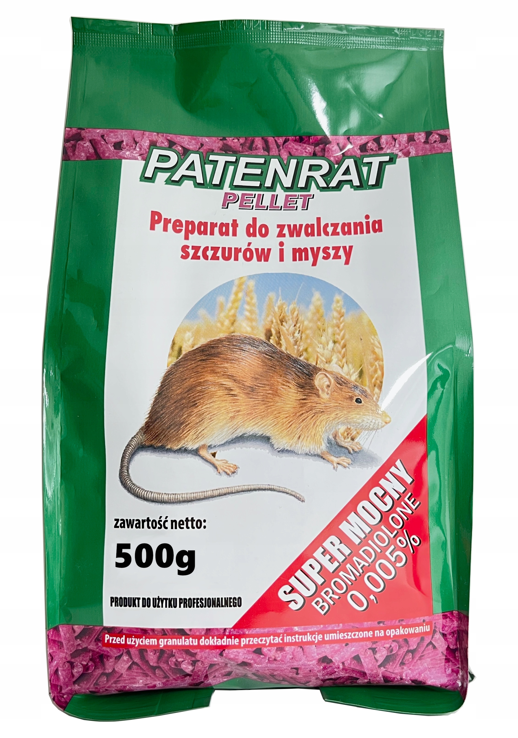 

Trutka Na Myszy I Szczury Patenrat Granulat 500 G
