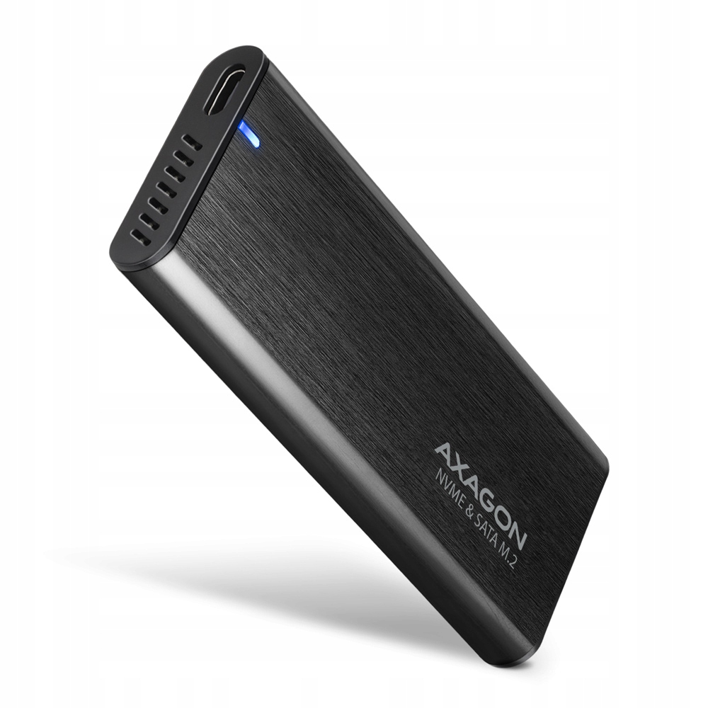 Axagon External Usb-c 3.2 Gen 2 kovový box pro M.2 NVMe a Sata Ssd disky