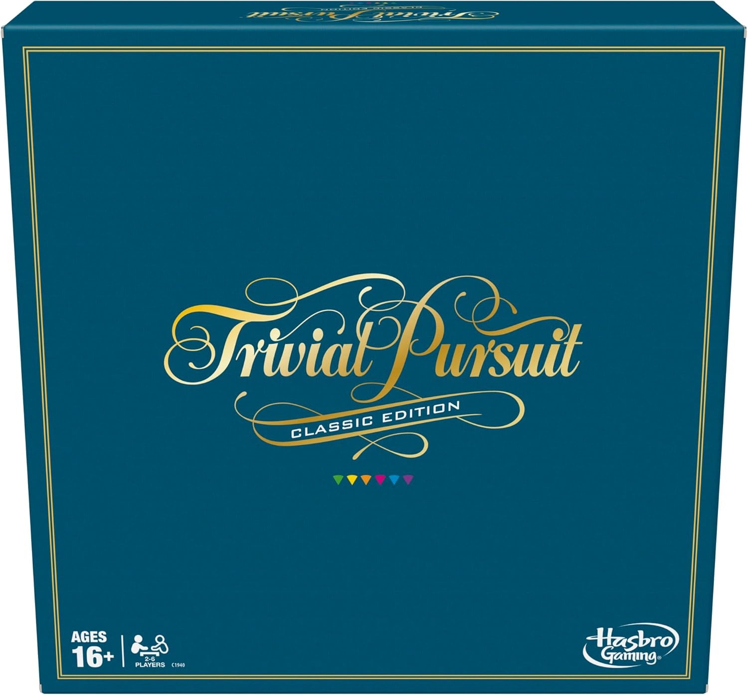 Hasbro Trivial Pursuit Classic Edition Gra planszowa (Angielska Wersja)