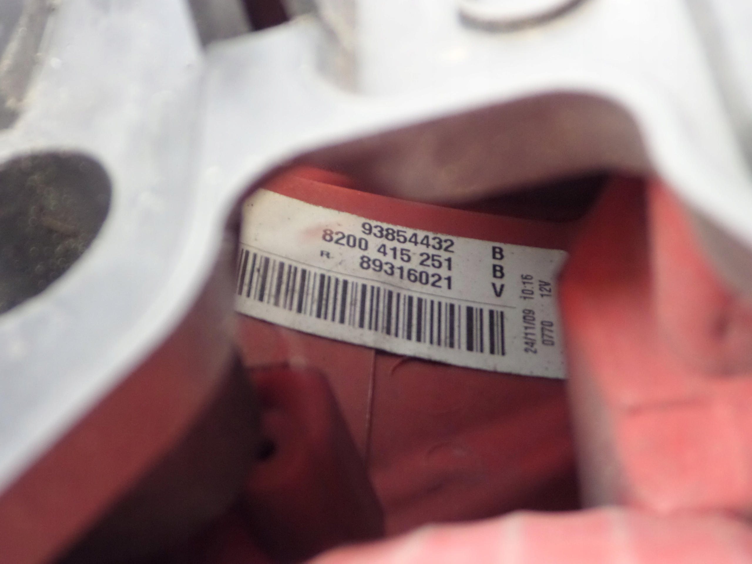 light rear right RENAULT TRAFIC II LIFT 06-14