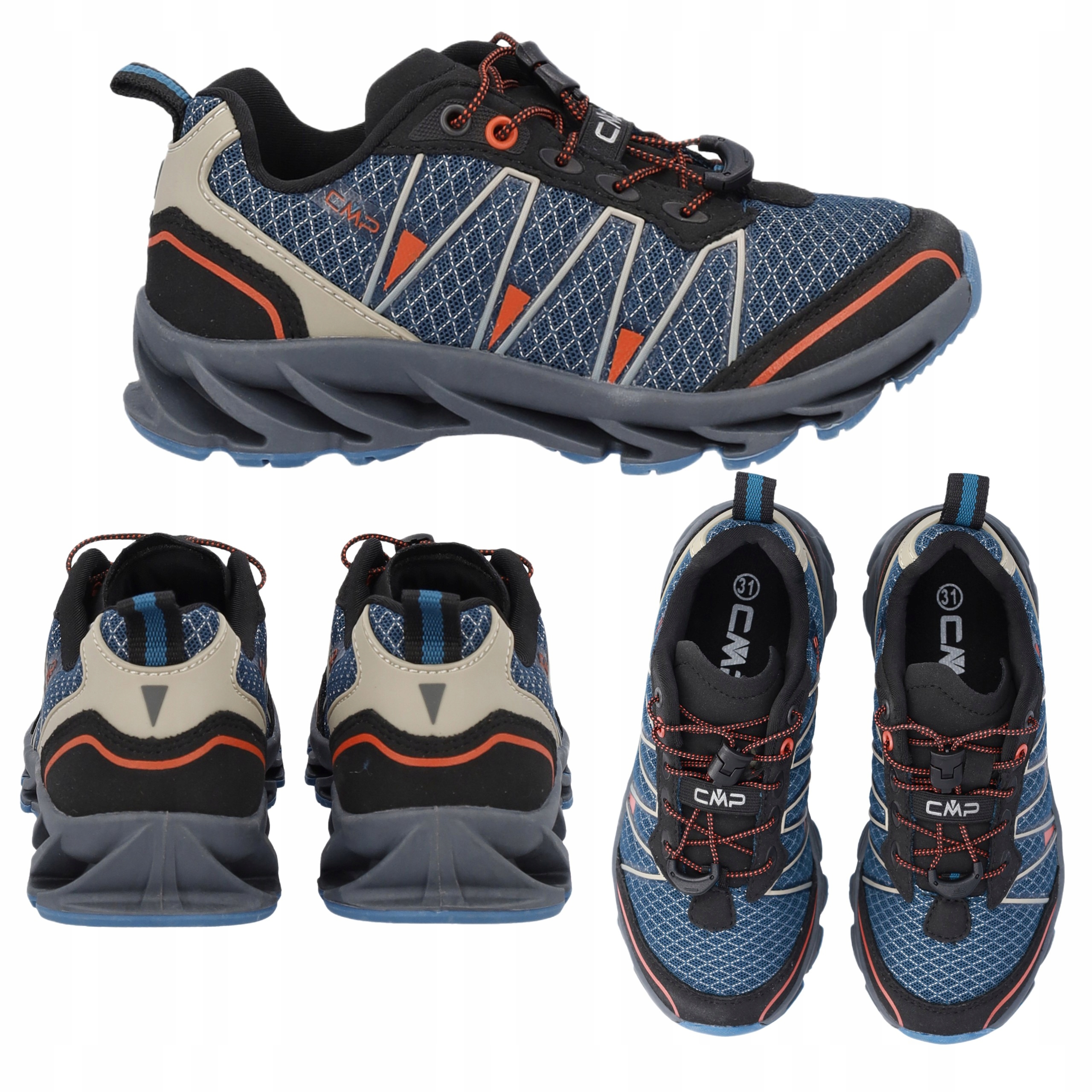 Dětské turistické boty Cmp Altak Trail Shoe 2.0 lehké, pohodlné na horách 36