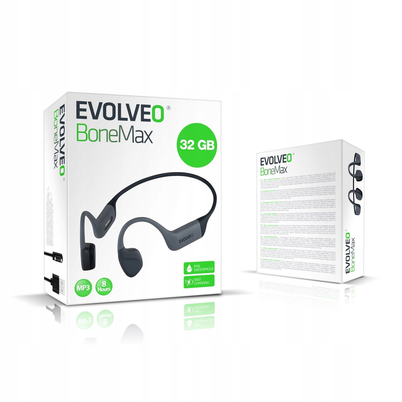 Evolveo BoneMax, bezd. sluchátka na lícní kosti
