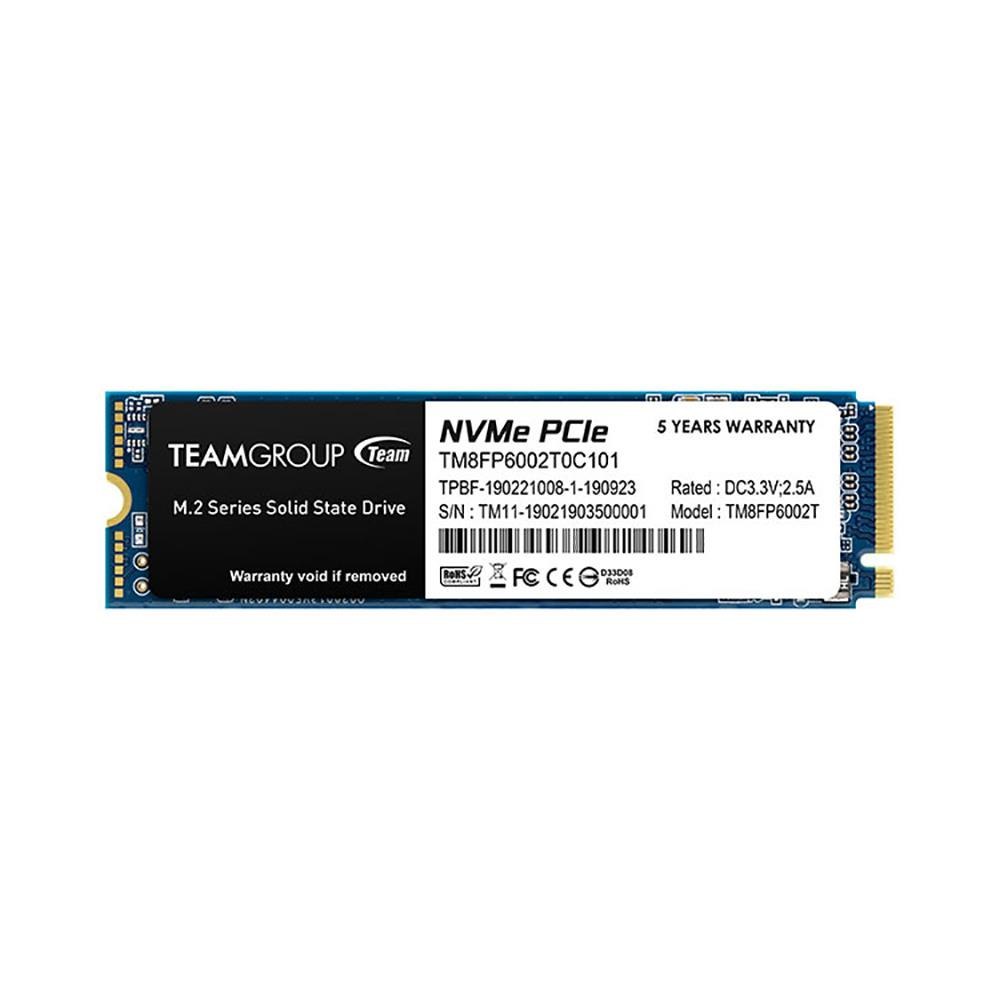 Ssd disk Team Group MP33 2TB M.2 2280 PCIe NVMe (1800/1500)