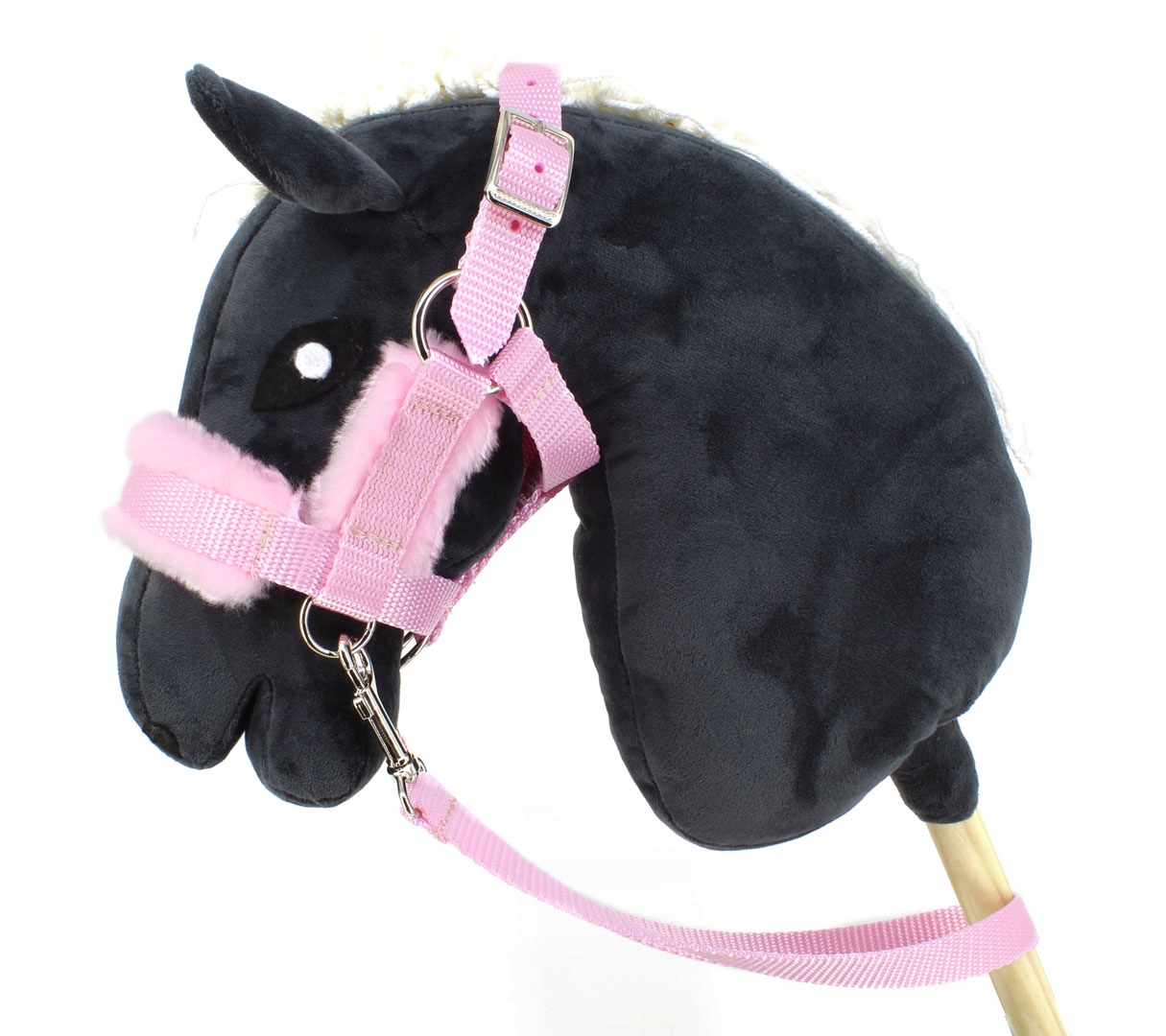 Mustang Kantar Hobby Horse podszywany + wodze rozm. ( A3 ) różowy EAN (GTIN) 5906067217083