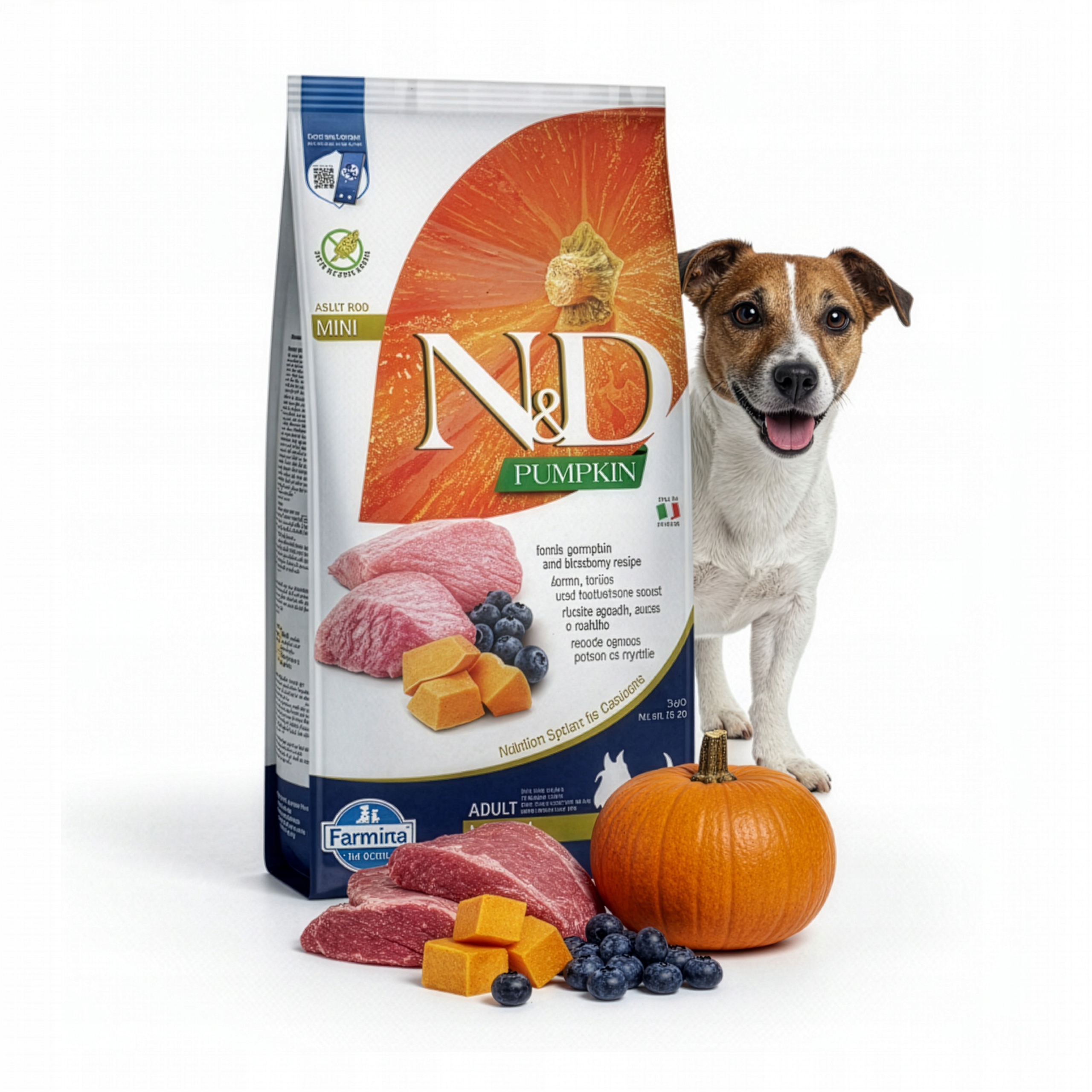 Nd Pumpkin Lamb Bluberry Mini Adult 7kg dla psów