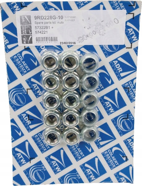 Sada matíc a skrutiek kolies M22x1.5 9RD228G10