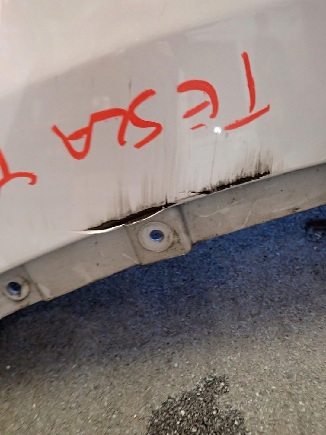 bumper rear part rear TESLA Y 2021