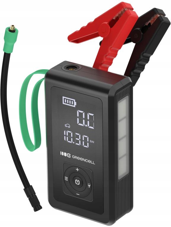 Powerbank Rozrusznik Kompresor Green Cell PowerBoost Air Car Jump Starter 8