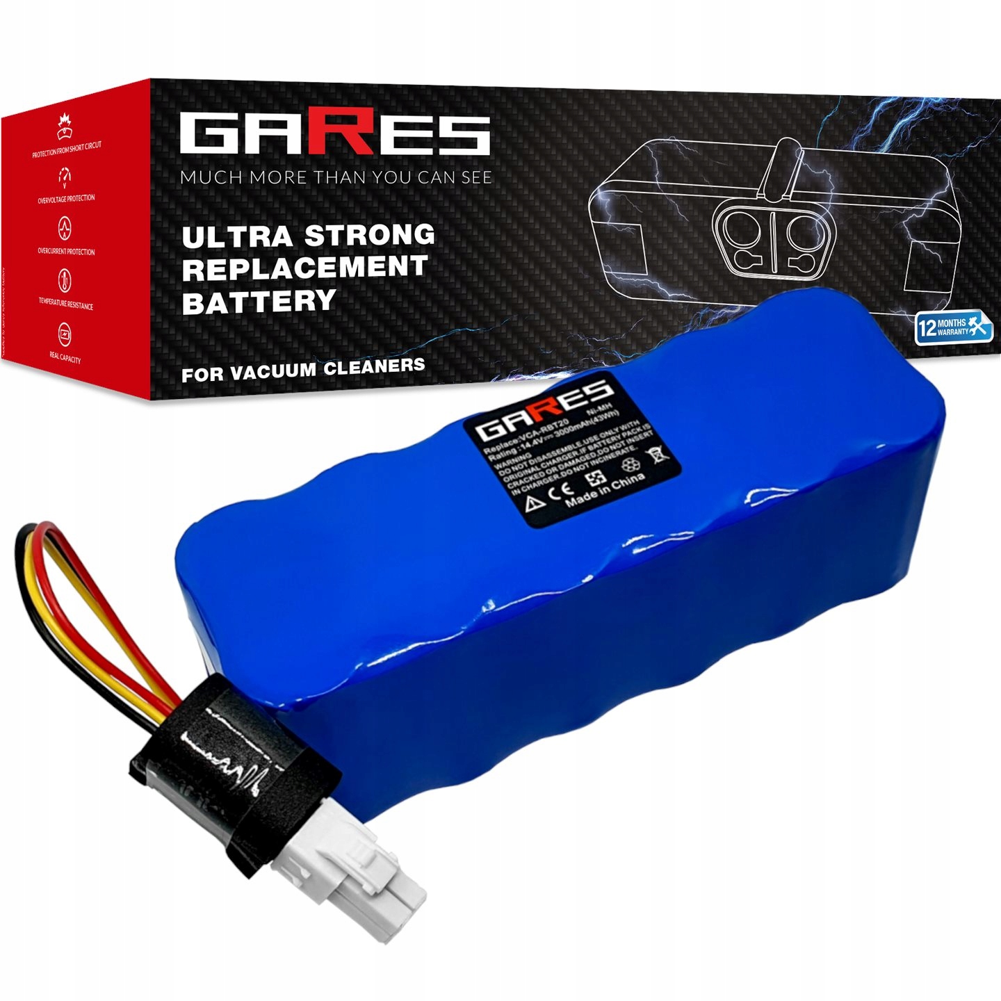 Baterie Akumulátor pro Samsung Navibot SR8845 SR8895 SR8730 SR8855 14,4V 3Ah