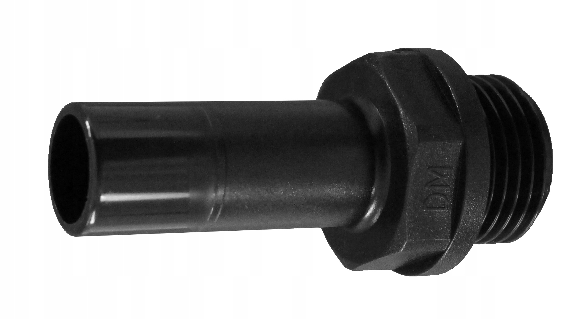 Szybkozłącze wtykowe króciec 15 mm gwint zewnętrzny 1/2"