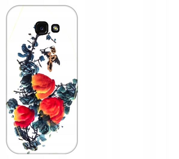 

Etui pokrowiec Samsung Galaxy A5 2017 Kwiaty akwar