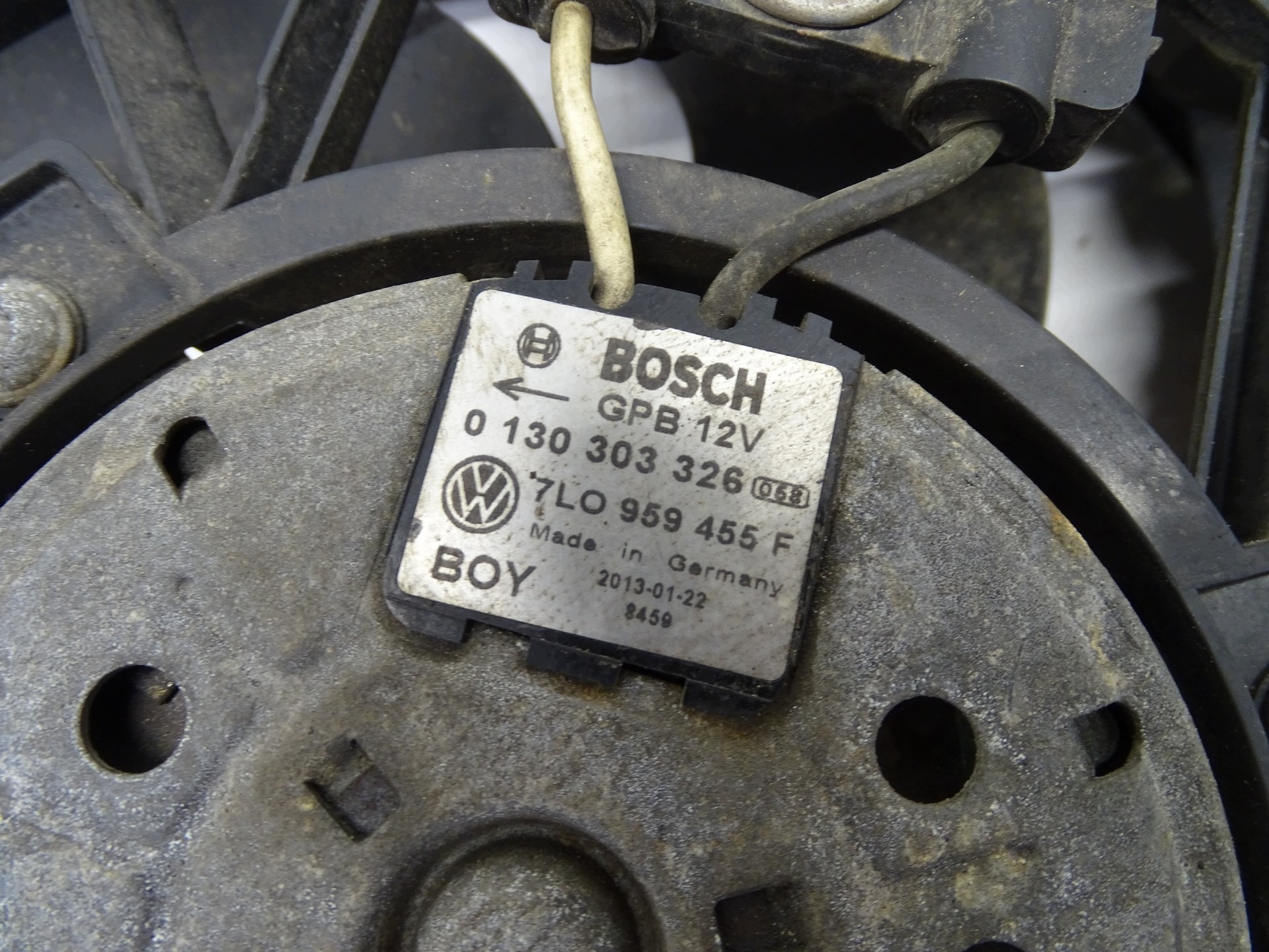 module control unit fans AUDI 7 4L LIFT 7L0959455F 7L0121203J